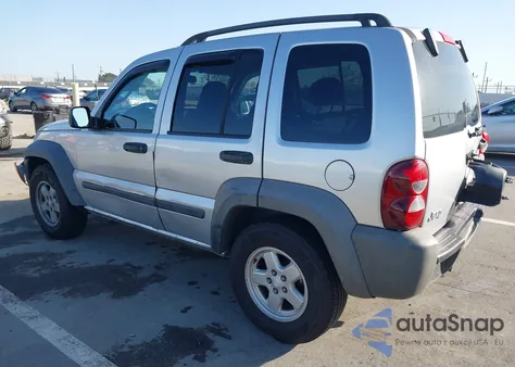 2007 Jeep Liberty Sport from USA, damaged, VIN 1J4GK48K37W617853